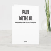 Carte Art fracturé | Femme Abstraite à la plage (Dos)