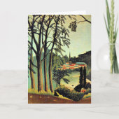 Carte Art Henri Rousseau, Vue sur Saint Cloud (Devant)