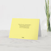 Carte Art Jardin Peint (Dos)