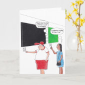 Carte Art moderne (Fleur jaune)