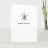 Carte Art moderne photographique unique de Barcelone (Dos)