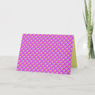Carte Art motif ovale dans des couleurs mélangées modern