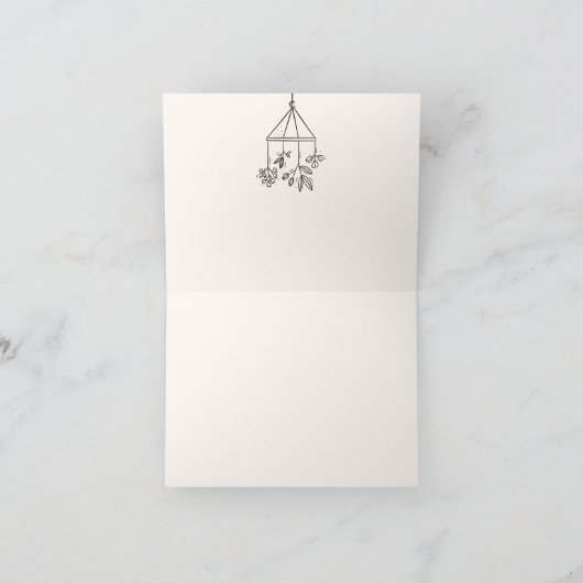 Carte Art nouveau né (Intérieur)