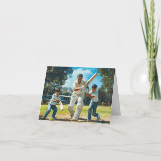 Carte Art numérique de cricket