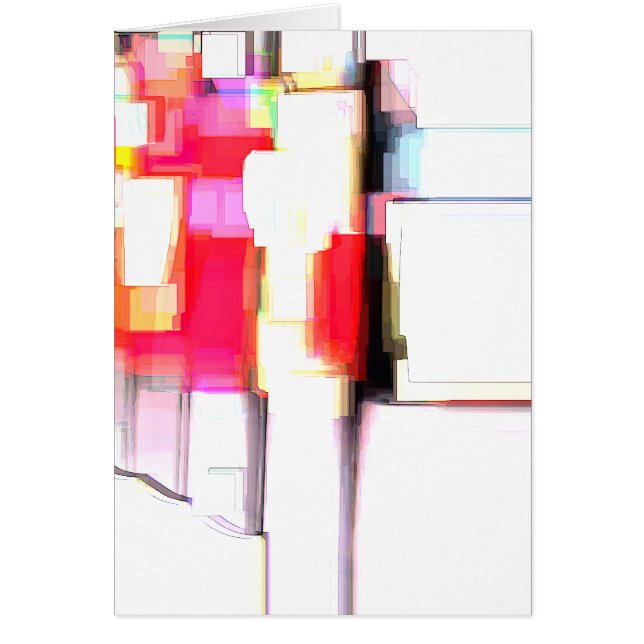 Carte Art numérique "Lier" (Devant)