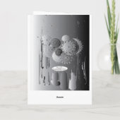 Carte Art original inspiré par le vapeur Toute occasion  (Dos)