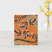 CARTE ART PLATYPUS        (Fleur jaune)