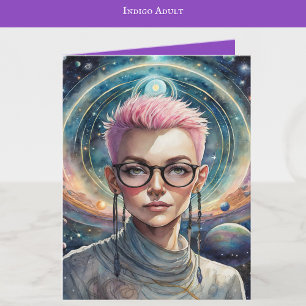 Carte Art pour enfants Indigo   Indigo Adult Art   Vide