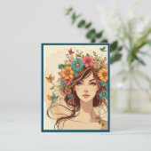 Carte Art Print Card Summers End (Debout devant)