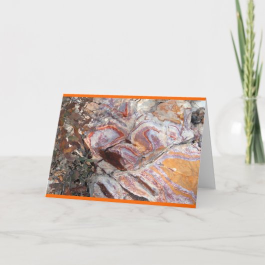 Carte "Art Rock #1" (Devant)