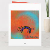 CARTE ART SOUTHWEST KOKOPELLI (Dos)