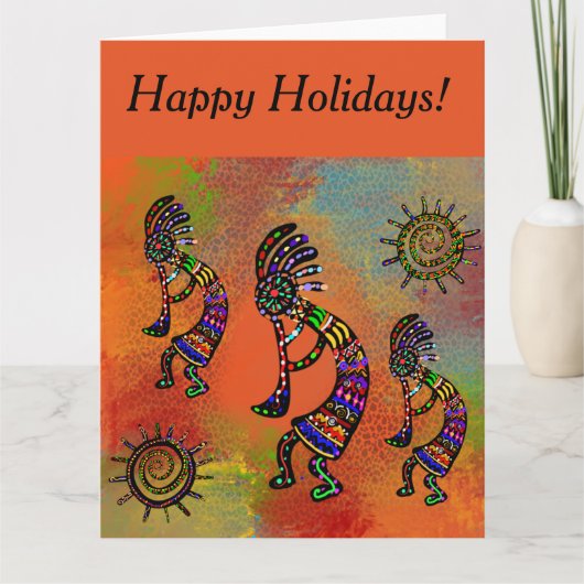 CARTE ART SUD-OUEST KOKOPELLI (Devant)