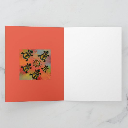 CARTE ART TURTLE SUD-OUEST     (Intérieur)