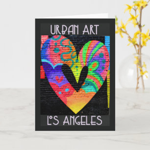 Carte Art urbain, Los Angeles, Graffiti,