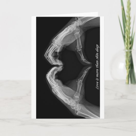 Carte Art X-Ray (Devant)