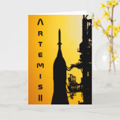Carte Artemis II to Launch Pad (Fleur jaune)