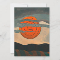Arthur Dove, Red Sun,