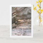 Carte Arthur Rackham (Fleur jaune)