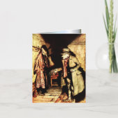 Carte Arthur Rackham - A Christmas Carol - Grumpy (Devant)