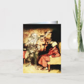 Carte Arthur Rackham - A Christmas Carol - Scrooge (Devant)