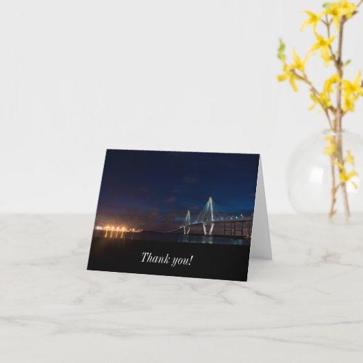 Carte Arthur Ravenel Night Pano (Fleur jaune)