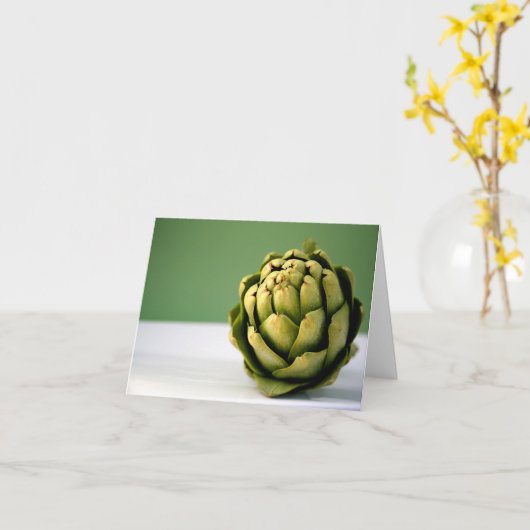 Carte Artichaut (Fleur jaune)