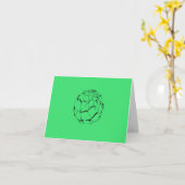 Carte Artichaut (Fleur jaune)