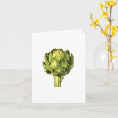 Carte Artichaut (Fleur jaune)