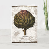 Carte Artichoke vintage (Devant)