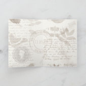 Carte Artichoke vintage (Intérieur)