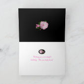 Carte Articles d'Impatiens de rose de belle-fille (Intérieur)