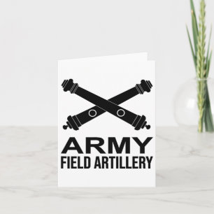 Carte Artillerie De L'Armée De Terre Us Usa 1