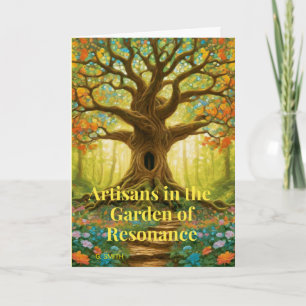 Carte Artisans dans le Jardin de Résonance
