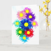 Carte Artiste de l'autisme Candy Waters (Fleur jaune)