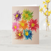 Carte Artiste de l'autisme Candy Waters (Fleur jaune)