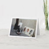 Carte Artiste de rue valencien, Espagne (Devant)