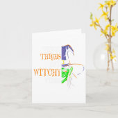 Carte Artiste en bronzage sans soleil fantômes d'Hallowe (Fleur jaune)