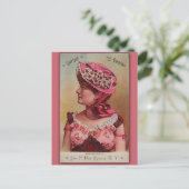 Carte artistique de Grenat d'époque victorienne (Debout devant)