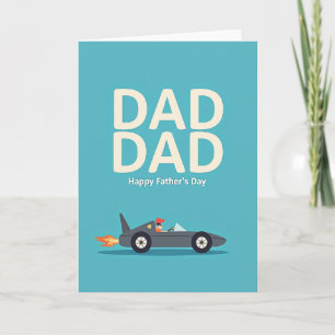 Carte artistique de la Journée des papas rapides