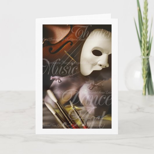 Carte Arts culturels (Devant)