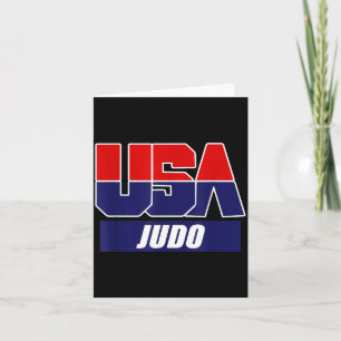 Carte Arts Martiaux Judo Équipe USA 2024