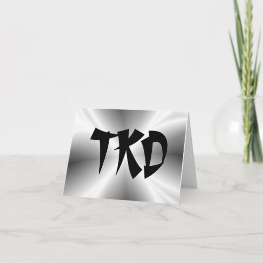 Carte Arts martiaux Silver TKD (Devant)