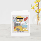 Carte Arty Cook/Baker (Fleur jaune)