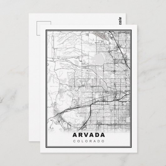 Carte Arvada (Devant / Derrière)