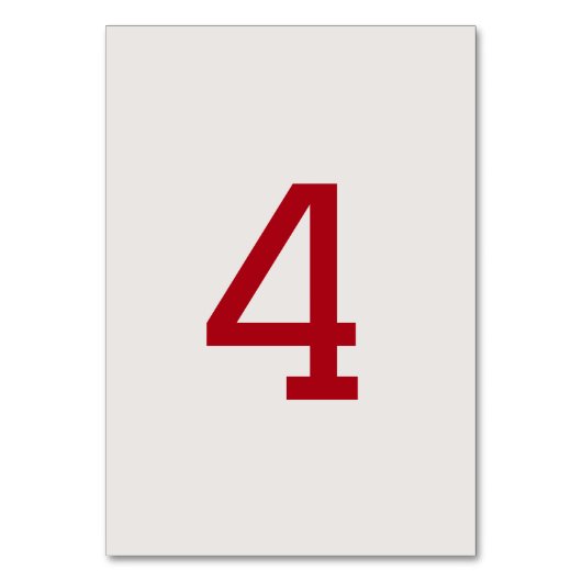 Carte As de Cœur - Table No des Initiales (Dos)