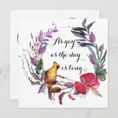 Carte As Gay as Day is Long Card (Devant / Derrière)