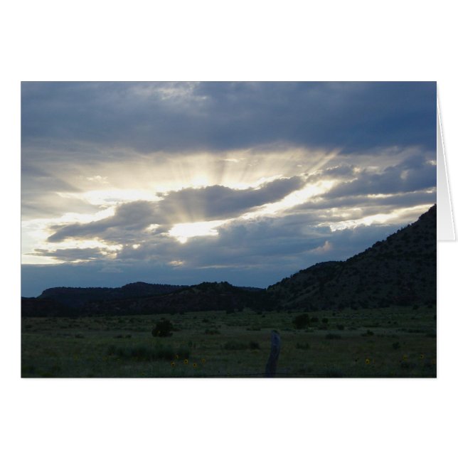 Carte ascendante Sunbeams (Devant horizontal)