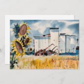 Carte Ascenseur à grains, Kansas | Robert Johnson (Devant / Derrière)