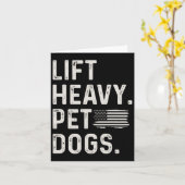 Carte Ascenseur Chiens Pour Animaux De Compagnie Lourds (Fleur jaune)