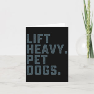 Carte Ascenseur Chiens pour animaux de compagnie lourds